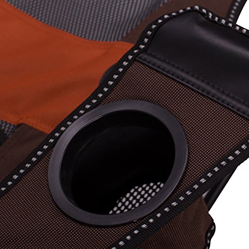 ALLCAMP Folding Camping Chairs Beach Outdoor Patio Folding Recliner