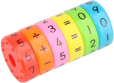 OOCOME Magnetic Arithmetic Learning Toys Math Numbers Blocks for Kids
