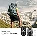 Terra Hiker Down Sleeping Bag, Outdoor Mummy Bag for Backpacking and Mountaineering, Lightweight 4-Season Sleeping Bag for Men, Women, Max User Height 6'3