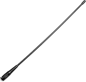 Retevis RHD-771 2 Way Radio Antenna Extension Dual Band VHF UHF SMA-F Antenna for Retevis H-777 RT5R Baofeng UV-5R 888S Kenwood Walkie Talkies(1 Pack)