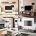 HDTV Antenna,65-100 Miles Indoor HDTV Antenna Digital TV Antenna with Signal Amplifier-Support 4K 1080P Freeview Channels - 13.2Ft Coaxial Cable