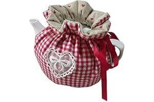 BAOZOON Tea Pot Cosy Cotton Vintage Printed Tea Cozy for Teapots Dust Cover Insulated Kettle Cover Breakfast Warmer for Home Kitchen Decorative Accessories