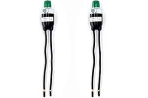 DPTTMLACI 2pcs Air Pressure Switch 90-120 PSI Pressure Switch 1/4 Male NPT Thread DC 24V 12V Pressure Switch Air Compressor Pressure Switch with Connect Wire and Waterproof Cap (90-120PSI Pressure Switch)