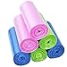 Hommp Multi-color Trash Bags, 8 Gallon (120 counts/6 rolls)