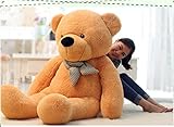 Vercart 4.5 Foot 55" Light Brown Giant Huge Cuddly Stuffed Animals Plush Teddy Bear Toy Doll (Toy)