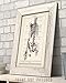 Medical Book Skeleton Torso - 11x14 Unframed Art Print - Great Gift For Nurse, Doctor and Medical Student and Home and Office Decor Under $15