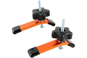 O'SKOOL 2 Pack Hold Down Clamps Kit, 5-1/2" L x 1-1/8" Width T-Track CNC Router Clamp