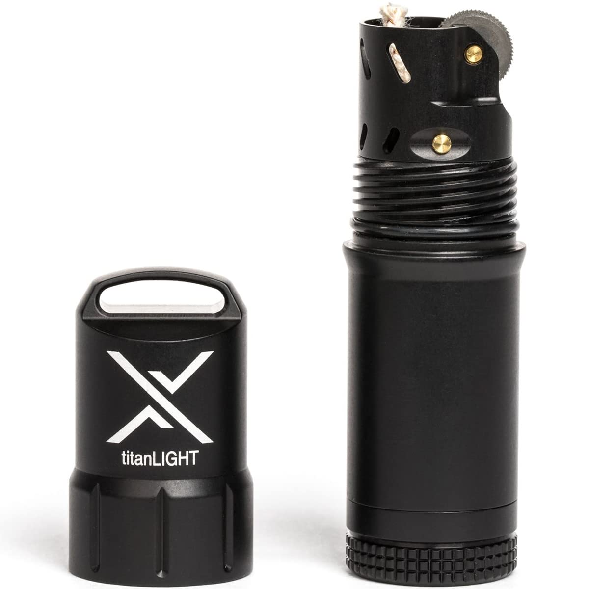 EXOTAC titanLIGHT Waterproof Refillable Lighter (Black)