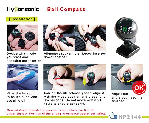 4 Hypersonic+Compass+Dashboard+Mount+Navigation