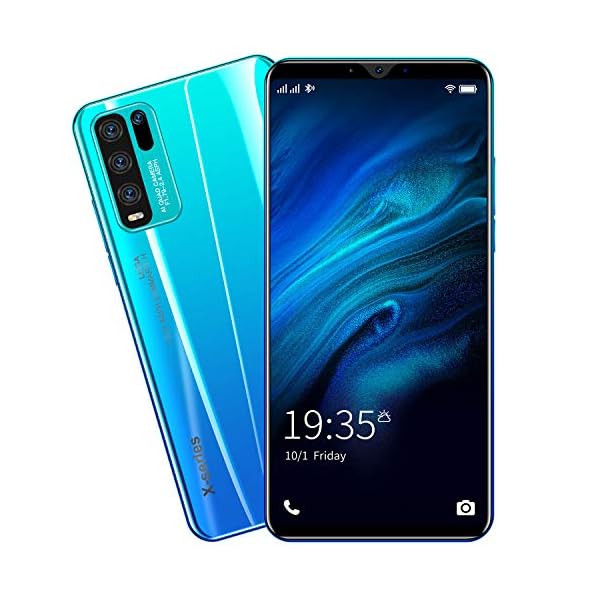 SIM-Free-Unlocked-Mobile-Phones-Android-GO-3G-Beatiful-Smartphone-with-50-Inch-HD-IPS-Display-2500mAh-Big-BatteryDual-SIM-Dual-Cameras-and-Durable-Cell-phones-Y50-Blue SIM-Free & Unlocked Mobile Phones, Android GO 3G Beatiful Smartphone with 5.0 Inch HD IPS Display, 2500mAh Big Battery…