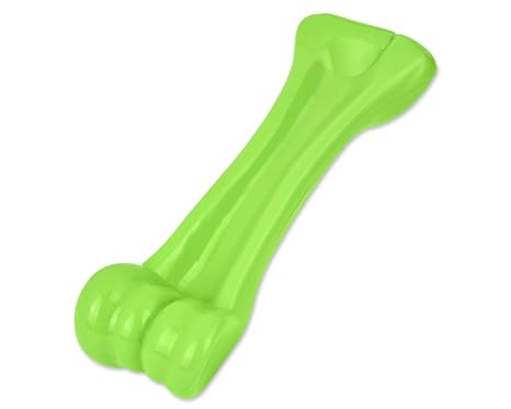 Speckaroma Bone Hundespielzeug 5.7 Inch Knochen Geformt Kauspielzeug Aus Hartgummi Stark Interaktives Spielzeug für Mittel Hu