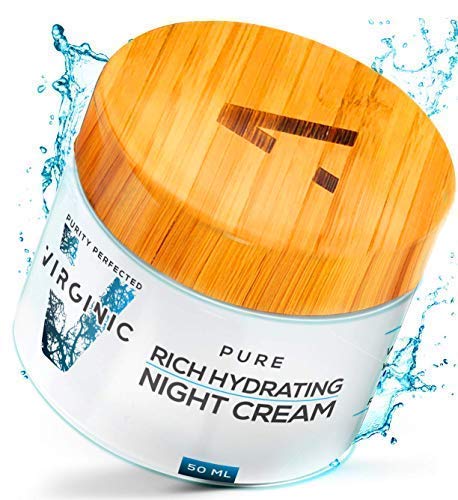 Visage Crème de Nuit et Jour Soin pour Homme Femme Jeunesse Peau Vitamine Bio Hydratante Sérum Eclaircissante Nettoyante Masque Collagene Or Aloe Vera Anti Acne Creme Hydratant Tache Maquillage Serum