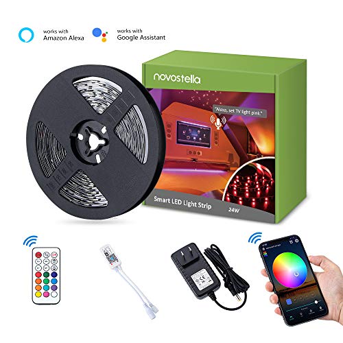 20ft Wireless RGB 180 LED Strip Night Light Full Kit Dimmable Timing