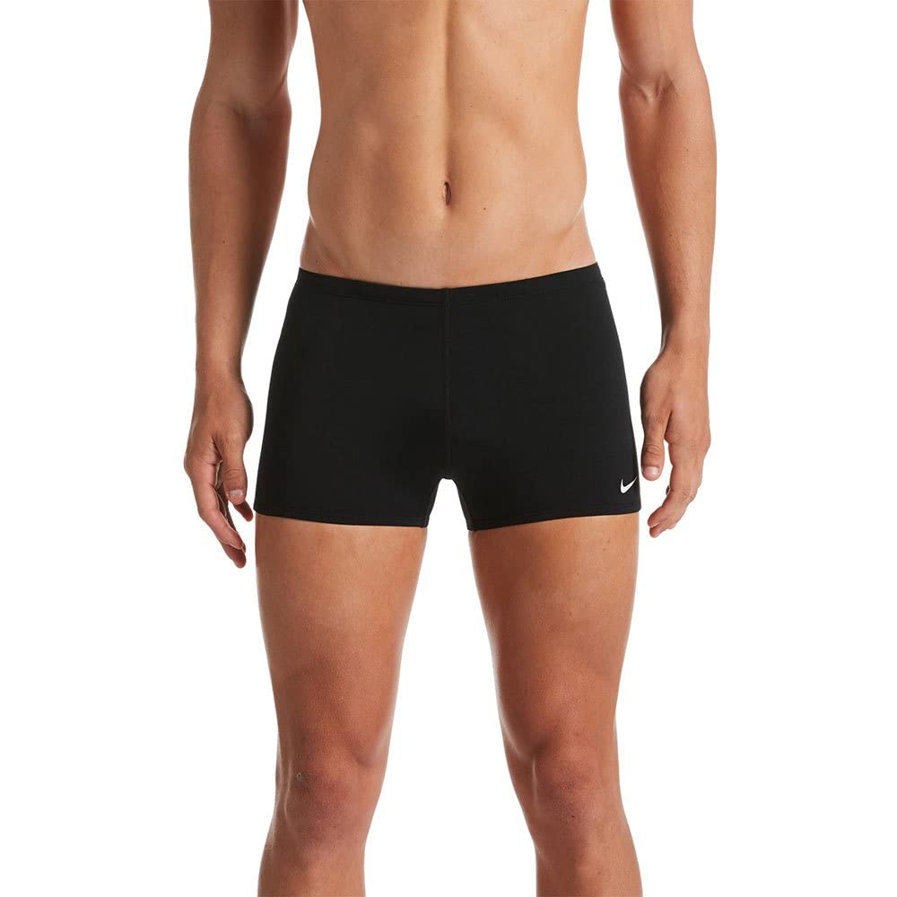 NIKE Square Leg Swimwear, Men, Black, M