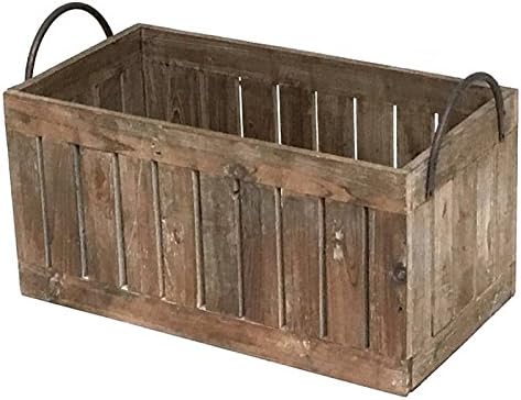 Gran Casier Cesta Caja de Madera 60 x 31 x 36 cm: Amazon.es: Hogar