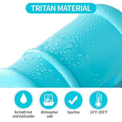 TOOFEEL 2.2L Big Water Bottle Water Jug Container 73OZ Large Water Canteen BPA Free Leakproof for Gym Fitness Athletic Outdoor Camping Hiking