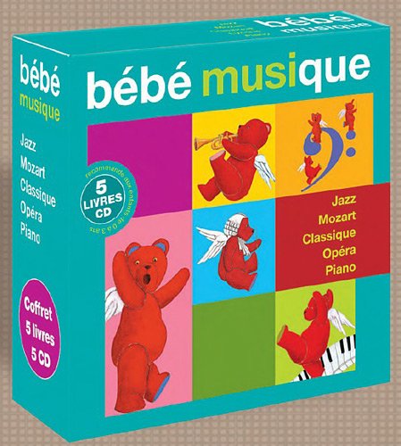 Bebe Musique Coffret 5 Livres Cd Piano Opera Classqiue Mozart Jazz Bonacorsi Christophe Collectif Amazon Es Libros