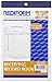 Rediform Receiving Record Book, Carbonless, 5.5 x 7.875 inches, 50 Duplicates (2L259)