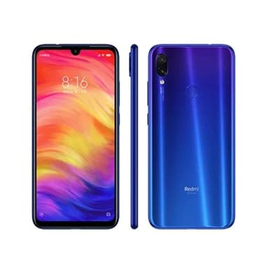 Xiaomi Redmi Note 7 128GB  4GB RAM 6.3&amp;amp;quot; FHD LTE Factory Unlocked 48MP GSM Smartphone Global Version, No Warranty Neptune Blue