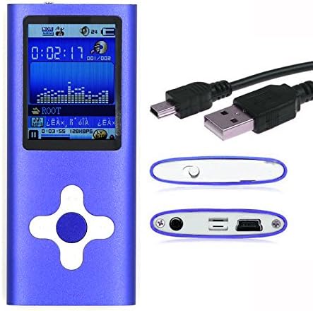 32GB 1.8" LCD Mini USB Port Mp3 / mp4 Player Music/Audio/Media Player with FM Radio, Voice recorders with Accessories(Purple)
