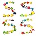 24pcs Novelty Animals Wooden Fridge Magnet Sticker Cute Funny Refrigerator Toy