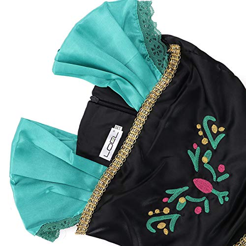 5 loel+Princess+Dress+Frozen+Costume