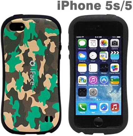 Amazon Docomo Au Softbank Iphone5 Iphone5s Iface First Class Military Iphone ハード ケース カバー グリーン ケース カバー 通販