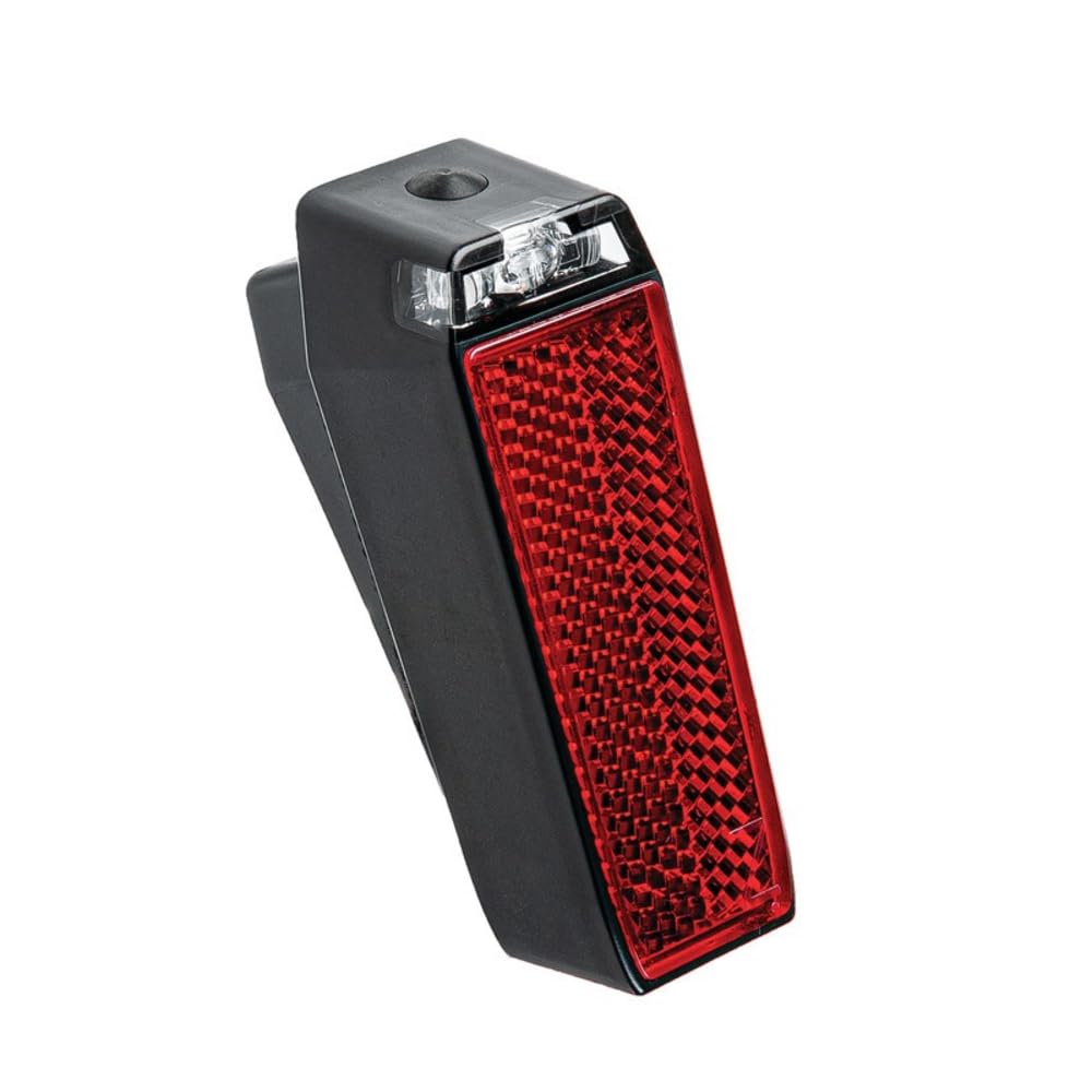 AXA Unisex Adult Battery Tail Light Nyx Car for Mudguard LED Red 8 cm