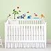 Wall Sticker Safari Adventure Decorative Peel & Stick Wall Art Sticker Decals