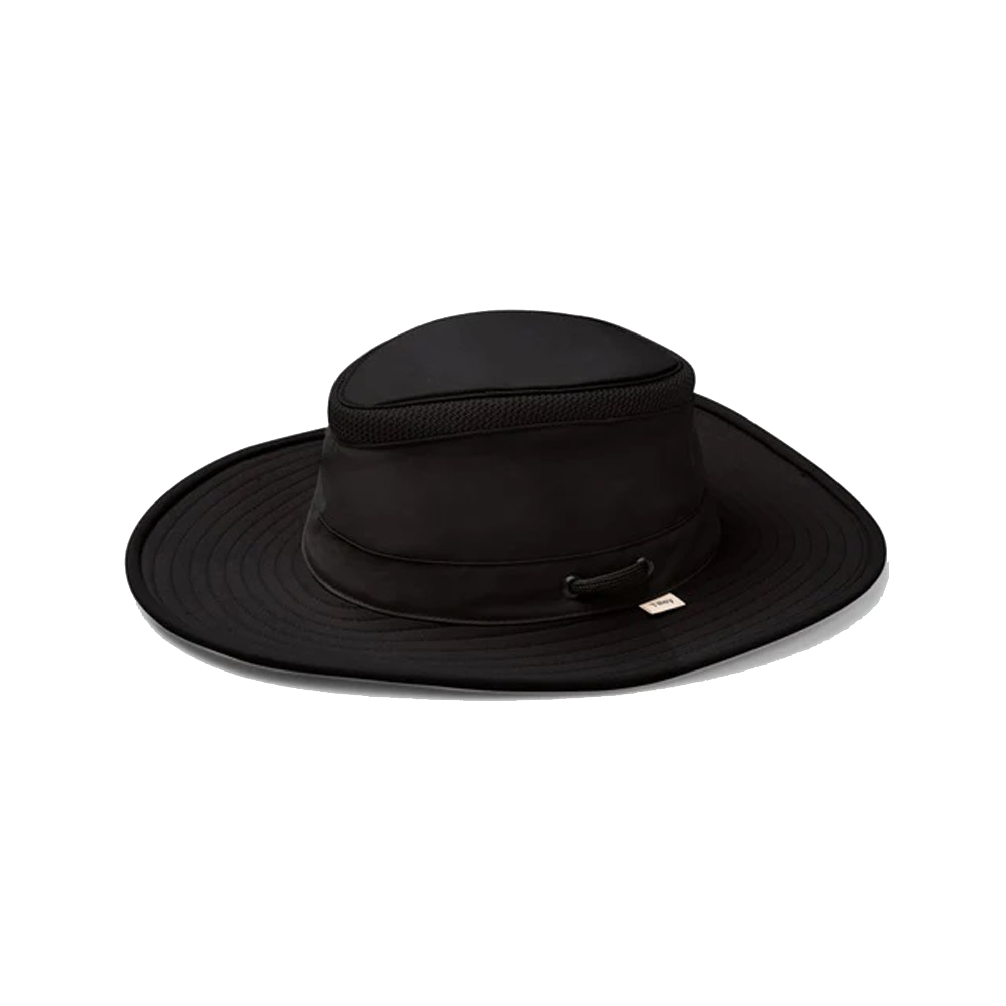 Tilley Unisex Ltm6 Airflo Broad Brim Recycled Sun Hat, BLACK, 6 7 8 UK — image 1