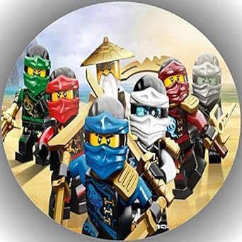Fondant Tortenaufleger Tortenbild Geburtstag Ninjago T31
