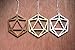 D20 Icosahedron Ornament Dungeons and Dragons Dice | Sacred Geometry