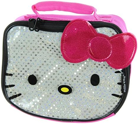 Die Cut Hello Kitty Lunch Kit: Glitter Face