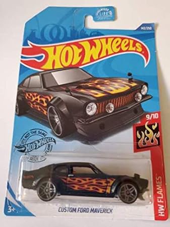 hot wheels custom ford maverick blue