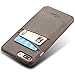 XRPow Apple iPhone 7 Plus/iPhone 8 Plus Wallet Phone Case, Slim Leather Wallet Case Back Cover With Credit Card Holder