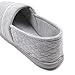 ChicNChic Women Comfort Cotton Soft Sole Indoor Slippers Anti-Slip House Shoes Grey 9 B(M) US