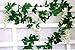 Flower Garland Artificial Wisteria Garland Wisteria Vine 5pcs 7.2ft/Piece Wisteria Artificial Flowers Garland Fake Wisteria Garland Greenery for Wedding Arches Decor (White)