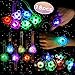 LEEHUR Christmas LED Ring Necklace Bracelet Party Favors for Girls 18pcs Light Up Glow in The Dark Toys Flashing Birthday Class Prize Easter Party Stocking Stuffers Goodies Bag Supplies Valentine Gift