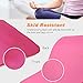 LOKATSE HOME All Purpose Thick Yoga Mat with Carrying Strap High Density Non-Slip Exercise Mat for Yoga and Pilates, 72 x 24 Inch, Pinkthumb 2