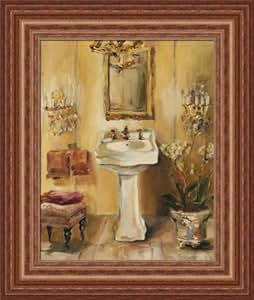 Amazon.com: French Bath III by Marilyn Hageman Bathroom Spa Wall Art