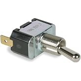 Carling Technologies Toggle Switch, Number of Connections: 3, Switch Function: On/Off/On - 2FC53-73-TABS