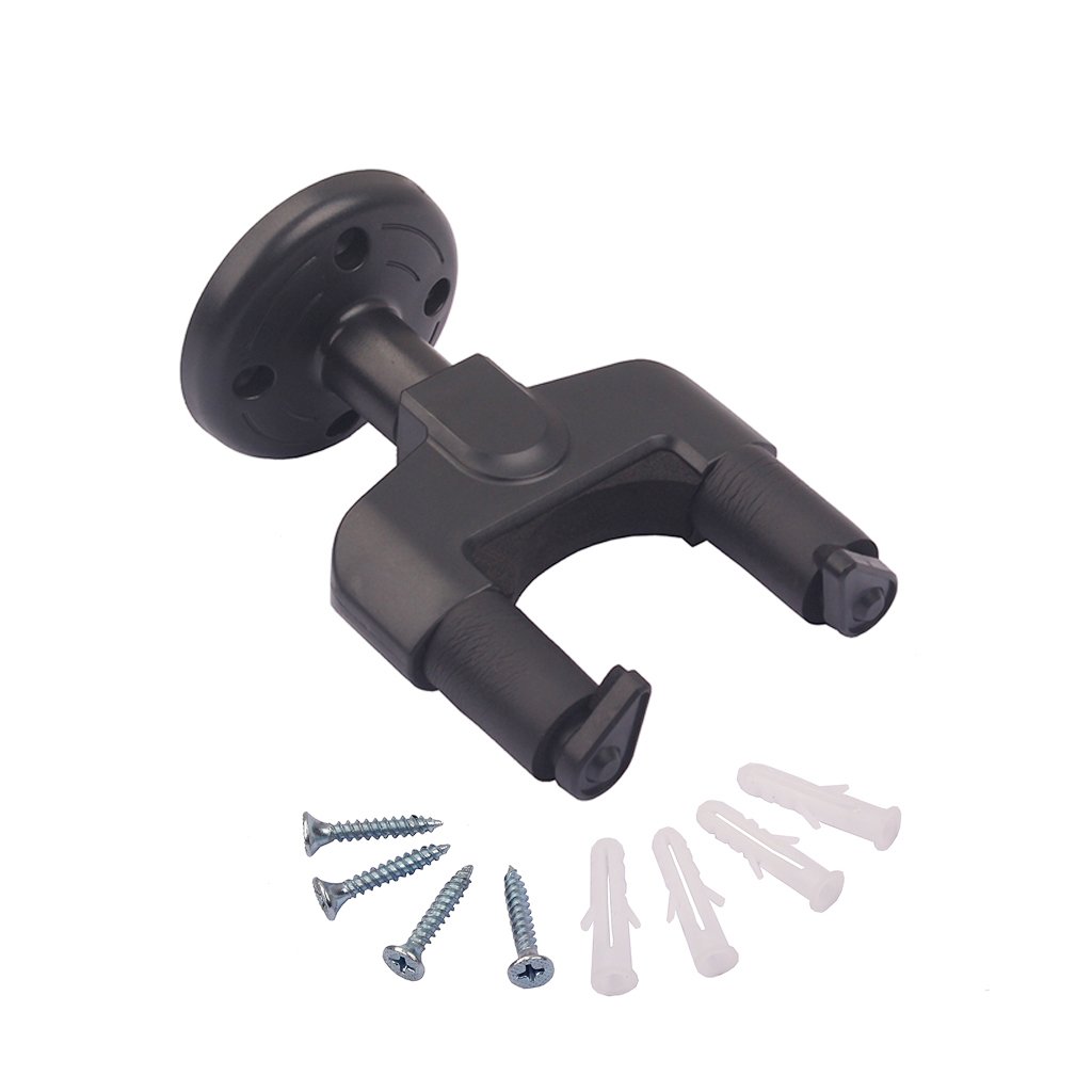 Alnicov General Guitar Hook For Electric Acoustic Guitars String Instrument Black