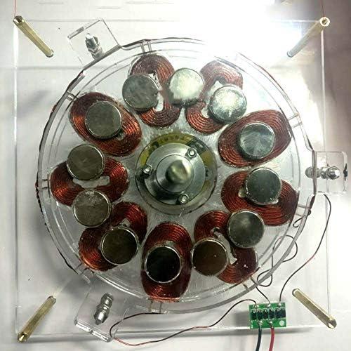 コアレスディスクジェネレーター ハンドac風力発電機 サイエンスdiyおもちゃ Sap Saintvincent Fr