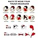 WharFlag Face Bandana Scarf - Sports Headband Bandanas Skull Face Multifunctional Motorcycling Headwear