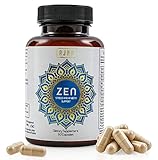 Natural Anti-Anxiety, Anti-Stress Supplements | Mood Boost, Stress Relief Supplement | Vegan, Non-GMO Pills for Calming & Relaxation | Capsules Made with Anxiety Reducing Chamomile, L-Theanine, 5-HTP