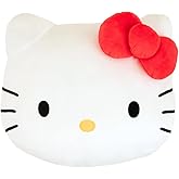 Hello Kitty Bedding Super Soft Plush Decorative Throw Pillow, 16" Inch, (100% Officially Licensed Product) by Franco Collecti