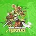 CTM Kids' Teenage Mutant Ninja Turtles Rain Coat, Large 5/6