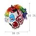 Scary Clown Mask Halloween Party Costume Decorations Creepy Latex Mask for Adults