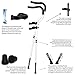 in-Motion Pro Crutches | Foldable | Ergonomic Handles | Spring Assist Technology | Articulating Tips | Size Short (4'8