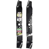 Maxpower 561532B 2-Blade Mulching Set for 42-Inch Cut MTD/Cub Cadet/Troy-Bilt Replaces 742-04126, 742-0616, 742-0616A and Man